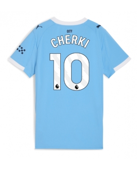 Billige Fotballdrakt Manchester City Rayan Cherki #10 Replika Hjemmedrakt Dame 2025-26 Kortermet Billige Fotballdrakt Manchester City Rayan Cherki #10 Replika Hjemmedrakt Dame 2025-26 Kortermet